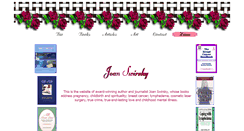 Desktop Screenshot of joanswirsky.com